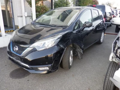 Nissan NOTE  с аукциона в Японии