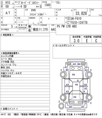 Nissan SYLPHY лот № 4083 оценка 3  с аукциона в Японии 5