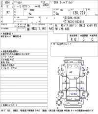 Nissan SERENA лот № 7534 оценка 4  с аукциона в Японии 2