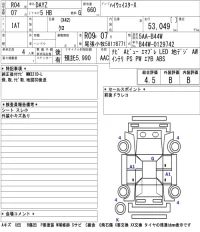 Nissan DAYZ лот № 3092 оценка 4.5  с аукциона в Японии 5