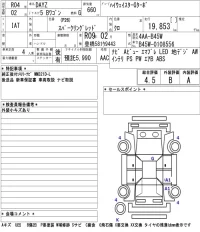 Nissan DAYZ лот № 3091 оценка 4.5  с аукциона в Японии 5