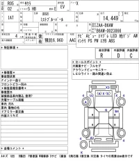 Nissan SAKURA лот № 8024 оценка R  с аукциона в Японии 5