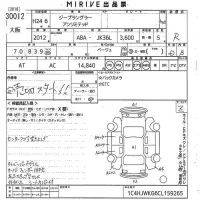 Chrysler JEEP WRANGLER лот № 30012 оценка R  с аукциона в Японии 10