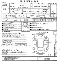 Mazda FLAIR WAGON лот № 50008 оценка R  с аукциона в Японии 10
