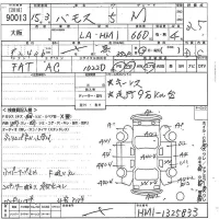 Honda VAMOS лот № 90013 оценка 3.5  с аукциона в Японии 10