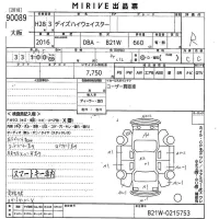 Nissan DAYZ лот № 90089 оценка R  с аукциона в Японии 10