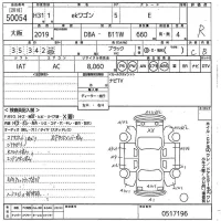 Mitsubishi EK WAGON лот № 50054 оценка R  с аукциона в Японии 10
