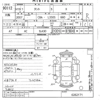 Daihatsu TANTO лот № 90112 оценка R  с аукциона в Японии 10