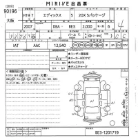 Honda EDIX лот № 90196 оценка 4  с аукциона в Японии 3