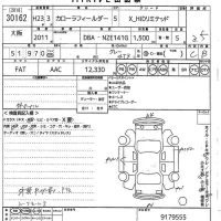 Toyota COROLLA FIELDER лот № 30162 оценка 3.5  с аукциона в Японии 10