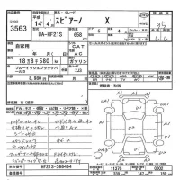 Mazda SPIANO лот № 3563 оценка 3.5  с аукциона в Японии 7