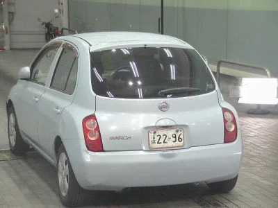 Nissan MARCH  с аукциона в Японии
