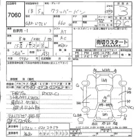 Nissan CLIPPER VAN лот № 7060 оценка 3  с аукциона в Японии 2