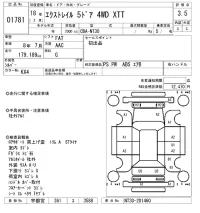 Nissan X-TRAIL лот № 1781 оценка 3.5  с аукциона в Японии 8