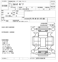 Toyota CELSIOR лот № 1506 оценка 3.5  с аукциона в Японии 8