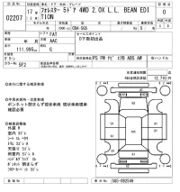 Subaru FORESTER лот № 2207 оценка 0  с аукциона в Японии 7