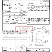 Nissan MOCO лот № 1639 оценка 3.5  с аукциона в Японии 6