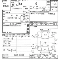 Nissan MOCO лот № 6028 оценка 3.5  с аукциона в Японии 10