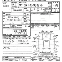 Suzuki WAGON R лот № 3001 оценка 3.5  с аукциона в Японии 10