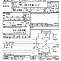 Suzuki WAGON R лот № 3005 оценка 3.5  с аукциона в Японии 10