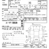 Suzuki SWIFT лот № 6360 оценка 3.5  с аукциона в Японии 11