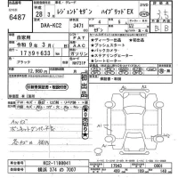 Honda LEGEND лот № 6487 оценка 3.5  с аукциона в Японии 11