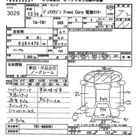 Subaru GOLF ALLTRACK лот № 3029 оценка   с аукциона в Японии 10