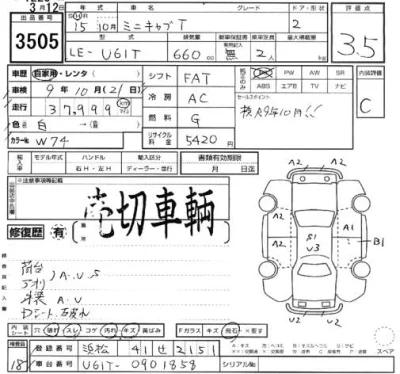 Mitsubishi MINICAB TRUCK  с аукциона в Японии