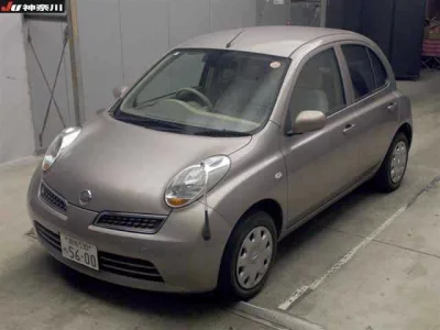 Nissan MARCH  с аукциона в Японии