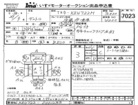 Hino DUTRO лот № 7023 оценка 3  с аукциона в Японии 4