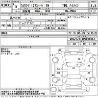 Volkswagen GOLF TOURAN лот № 81031 оценка 3.5  с аукциона в Японии 2