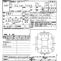Volkswagen T-CROSS лот № 3167 оценка 4.5  с аукциона в Японии 2