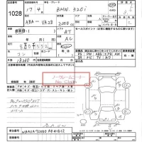 BMW 3-Series лот № 1028 оценка 3.5  с аукциона в Японии 6