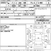 Peugeot 308 лот № 32025 оценка 4  с аукциона в Японии 2