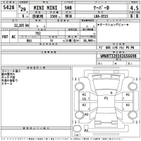 BMW MINI лот № 5428 оценка 4.5  с аукциона в Японии 2