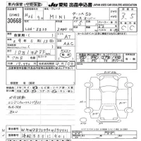 BMW MINI лот № 30668 оценка 3.5  с аукциона в Японии 9