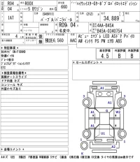 Nissan ROOX лот № 3005 оценка 4.5  с аукциона в Японии 5