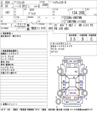 Nissan LAFESTA лот № 5009 оценка 3.5  с аукциона в Японии 5