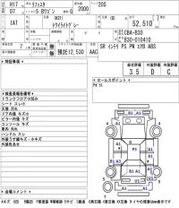 Nissan LAFESTA лот № 5020 оценка 3.5  с аукциона в Японии 5