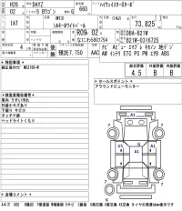 Nissan DAYZ лот № 3073 оценка 4.5  с аукциона в Японии 5
