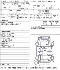 Nissan DAYZ ROOX лот № 6721 оценка 3.5  с аукциона в Японии 5