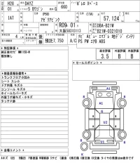 Nissan DAYZ лот № 3097 оценка 3.5  с аукциона в Японии 5