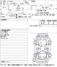 Nissan MURANO лот № 5052 оценка 4  с аукциона в Японии 5