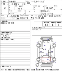 Honda N BOX лот № 3092 оценка 4.5  с аукциона в Японии 5