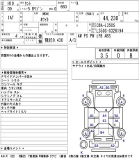 Daihatsu TANTO лот № 6715 оценка 3.5  с аукциона в Японии 5