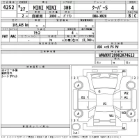 BMW MINI лот № 4252 оценка 4  с аукциона в Японии 2