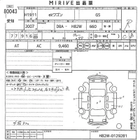Mitsubishi EK WAGON лот № 80043 оценка R  с аукциона в Японии 10