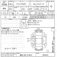 Mazda ATENZA SEDAN лот № 70199 оценка 4  с аукциона в Японии 9