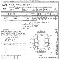 Volkswagen GOLF TOURAN лот № 40041 оценка R  с аукциона в Японии 11