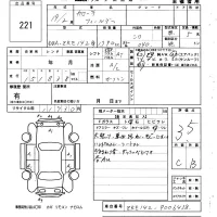Toyota COROLLA FIELDER лот № 221 оценка 3.5  с аукциона в Японии 6